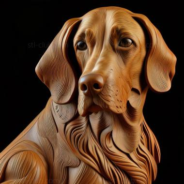 3D model st The Estonian Hound dog (STL)